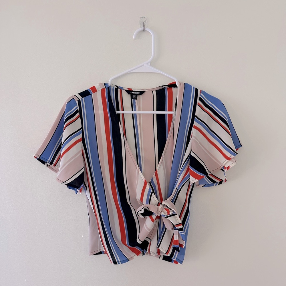 Express Wrap Blouse Size XXS